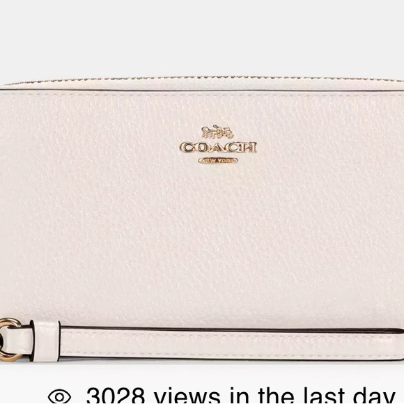 COACH WALLET IN CHALK SILVER HARDWARE - Picture 2 of 5
